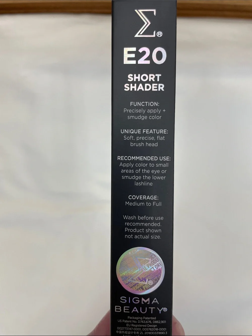 Sigma Beauty E20 Short Shader Brush —NWT